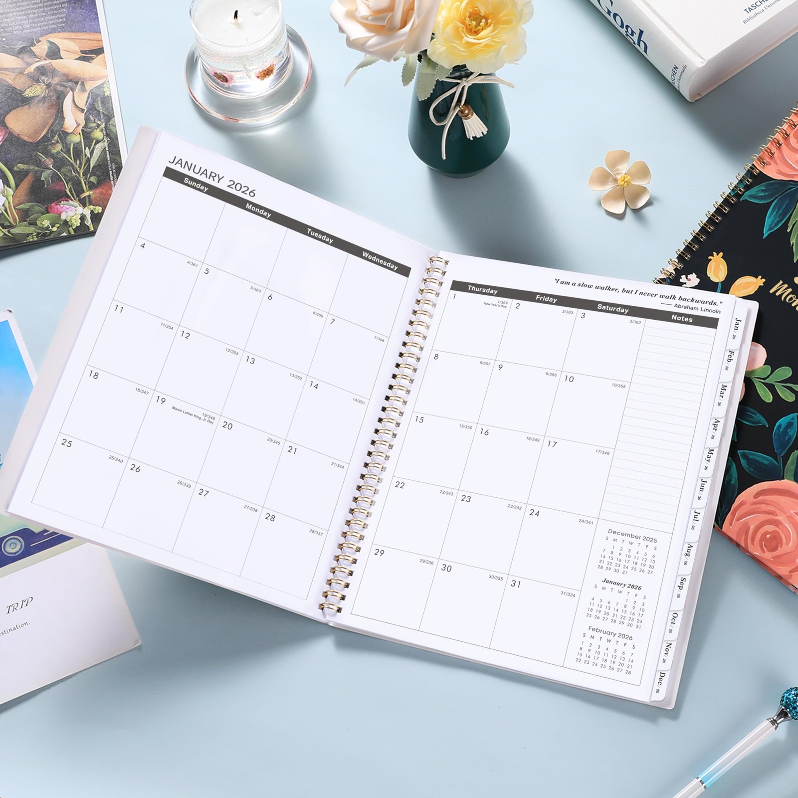2026-2027 Monthly Planner/Calendar – 2 Year Planner 2026-2027, Jan 2026 – Dec…