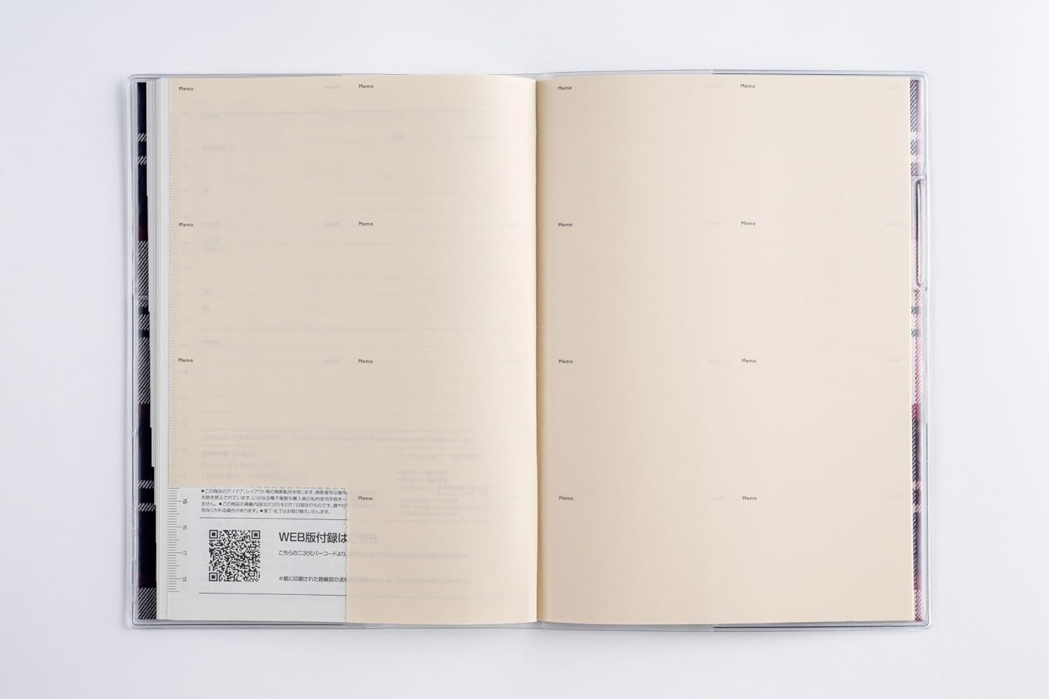 376 Clair Index Grand 1 Planner, Takahashi Bookstore, 2026 Edition, Check Monthl