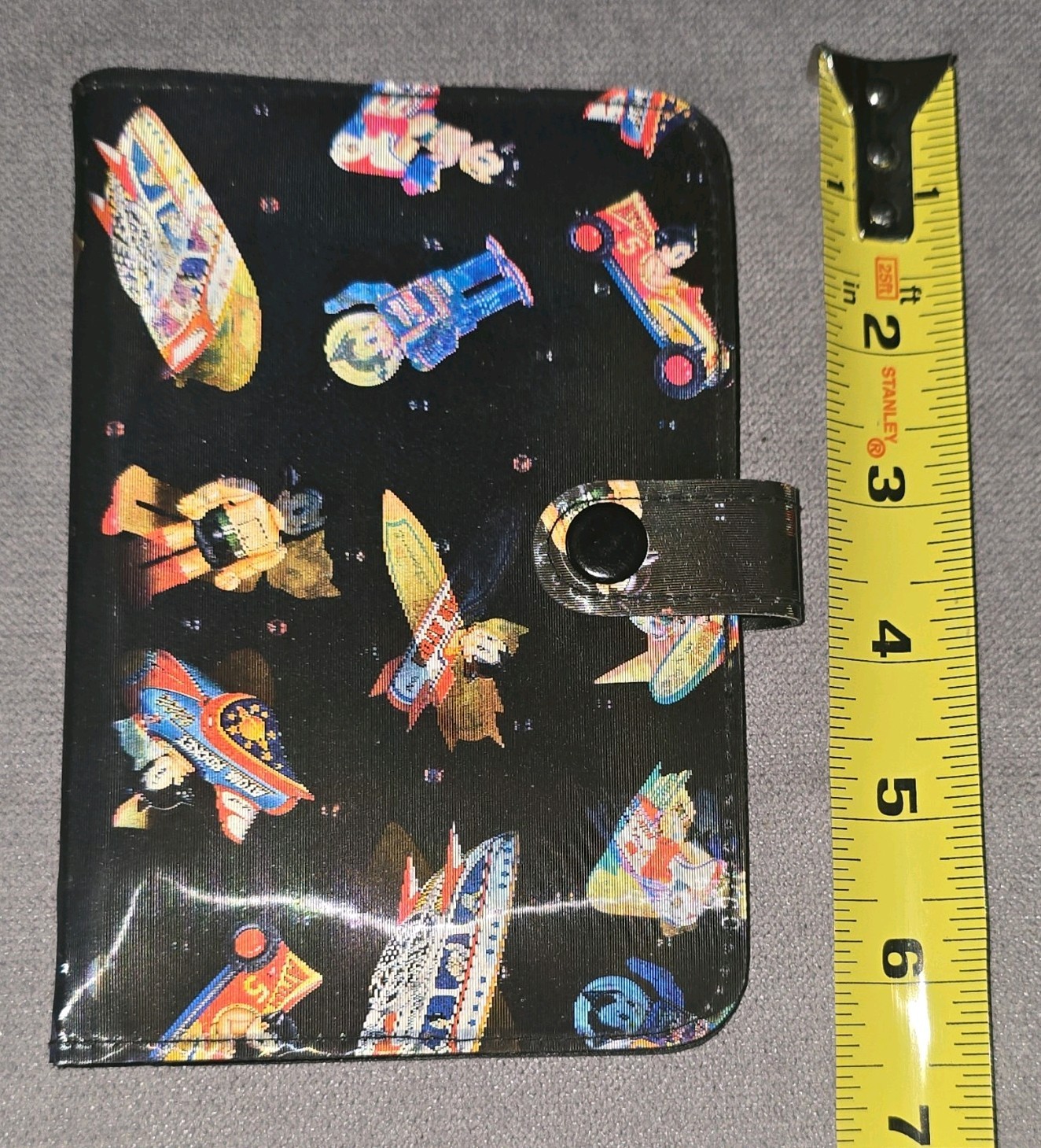 Mighty Atom Pocket Ring Binder Organizer Planner, Weekly Format, Snap Closure