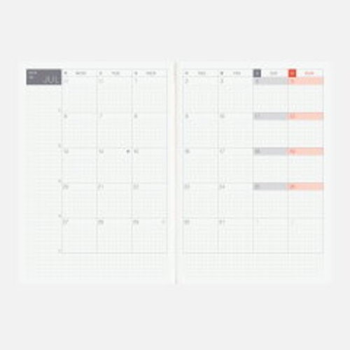 Hobonichi Techo 2026 Cousin A5 English Version Easy to Write Planner Refill