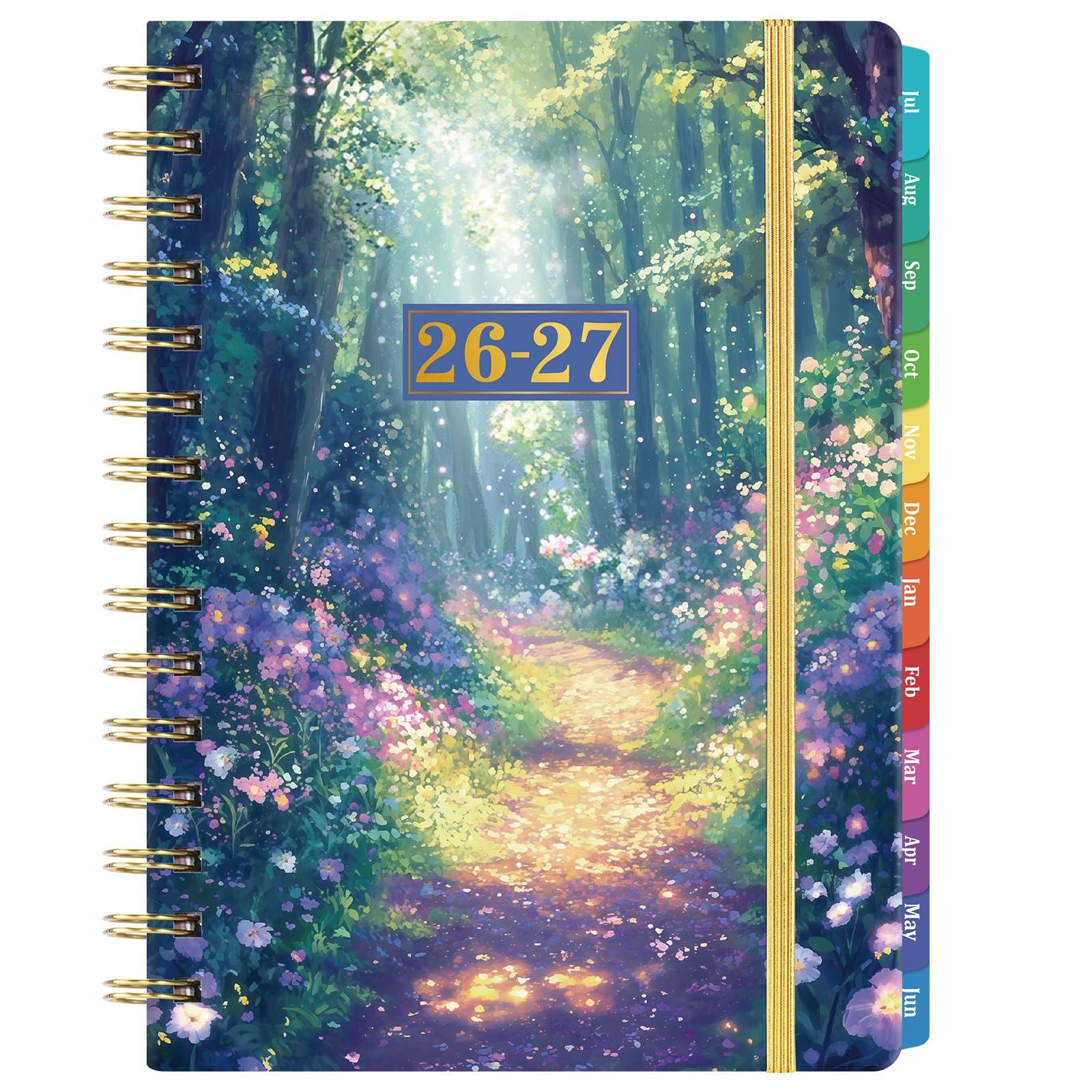 Academic Planner 2026-2027 from Jul.2026 – Jun.2027 8.5” X 6.4” Weekly Monthly