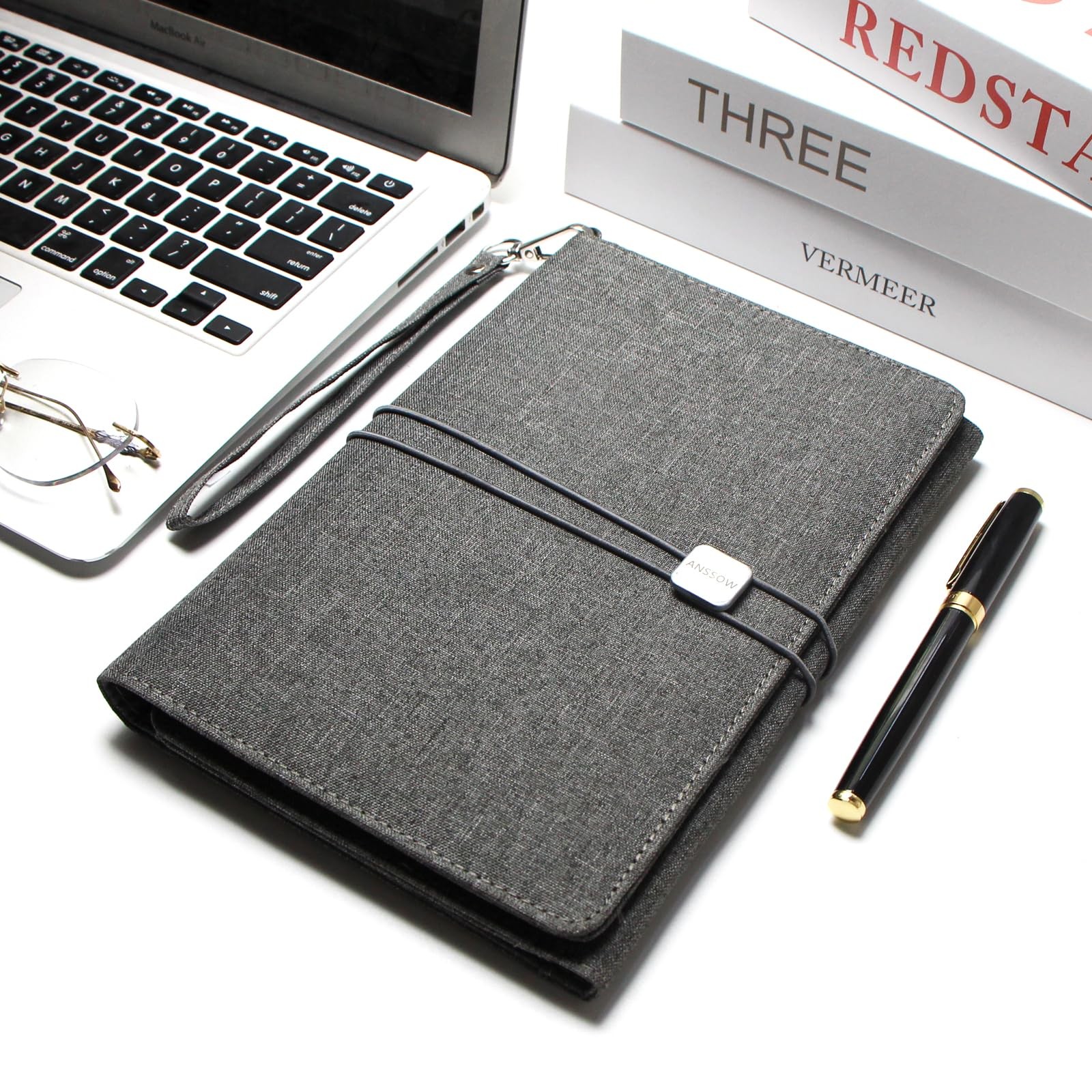 Folio Cover with Rocketbook Notebook – Portfolio Organizer Padfolio, Business…