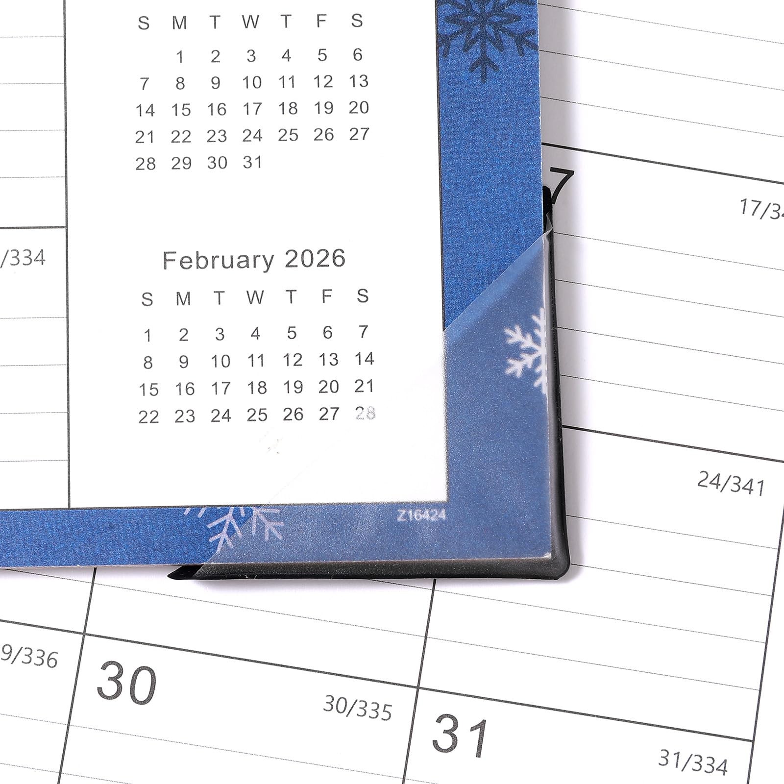 2026-2027 Desk Calendar – Runs from January 2026 to Multi