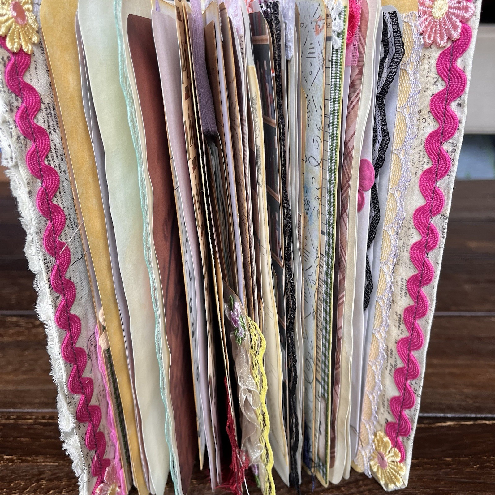 Book Lover Junk Journal Bookish Reader Vintage Softcover 3 Signatures Decorated