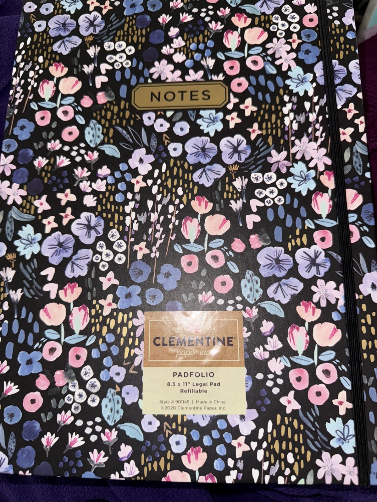 CLEMENTINE Paper Inc. REFILLABLE PADFOLIO 8” x 11” Legal Pad