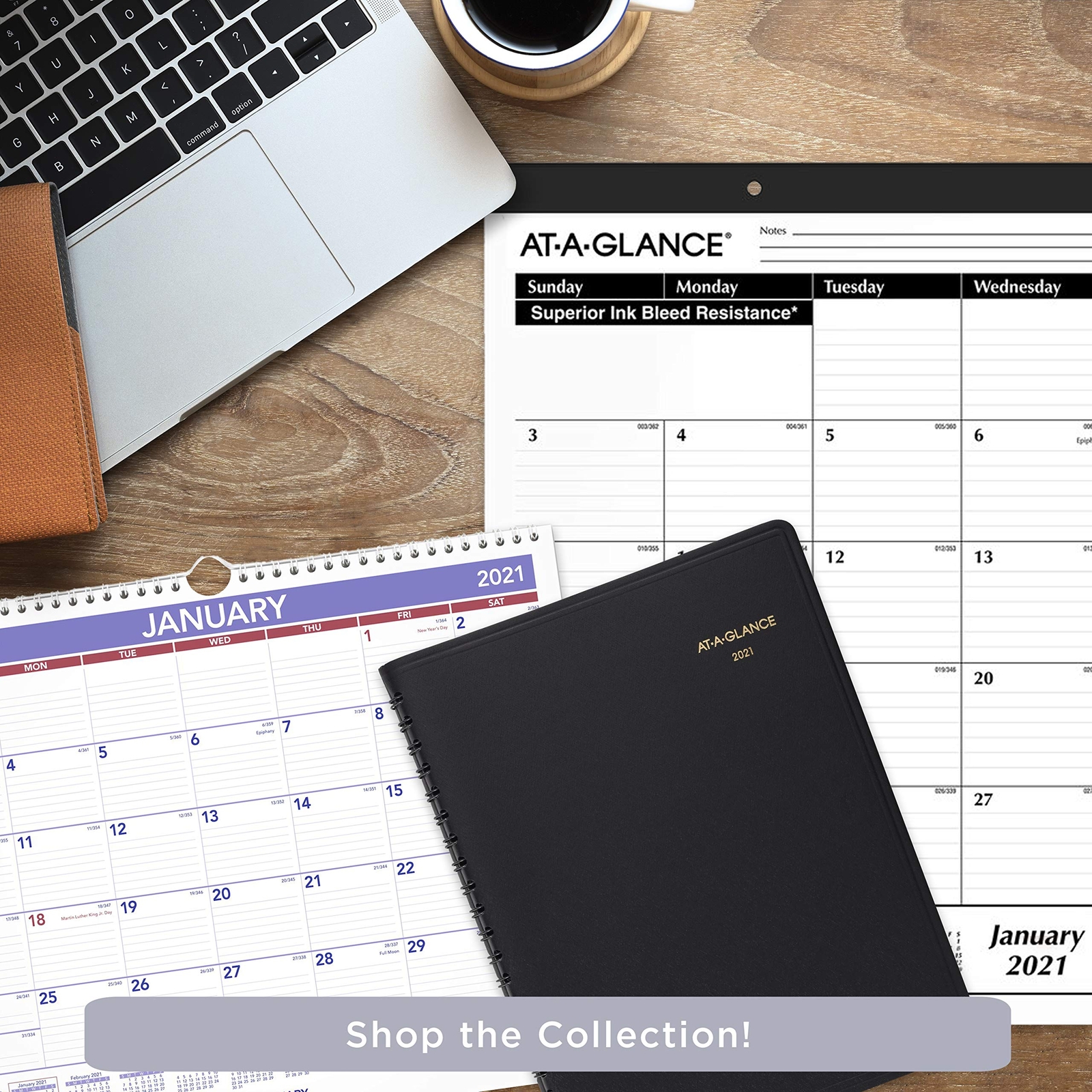 2021 Four Person Group Daily Appointment Book by AT-A-GLANCE 8″ x 11″ Large