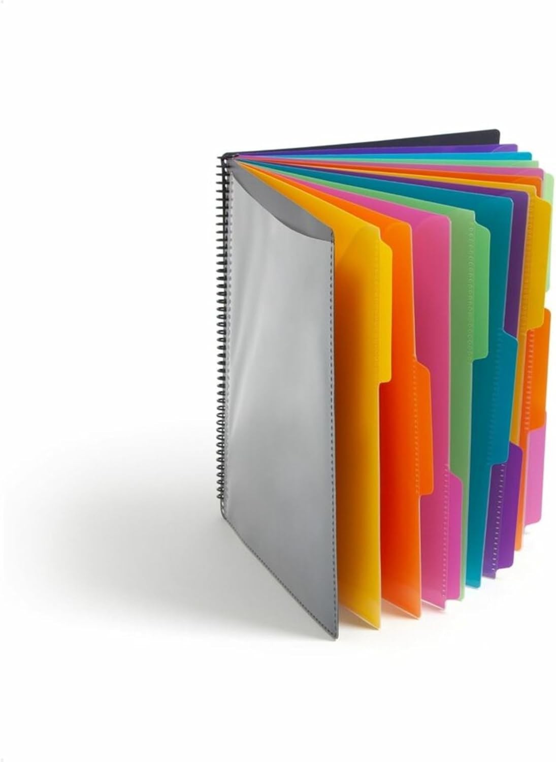 Durable Polypropylene Organizer with 24 Pockets for Paperwork Management