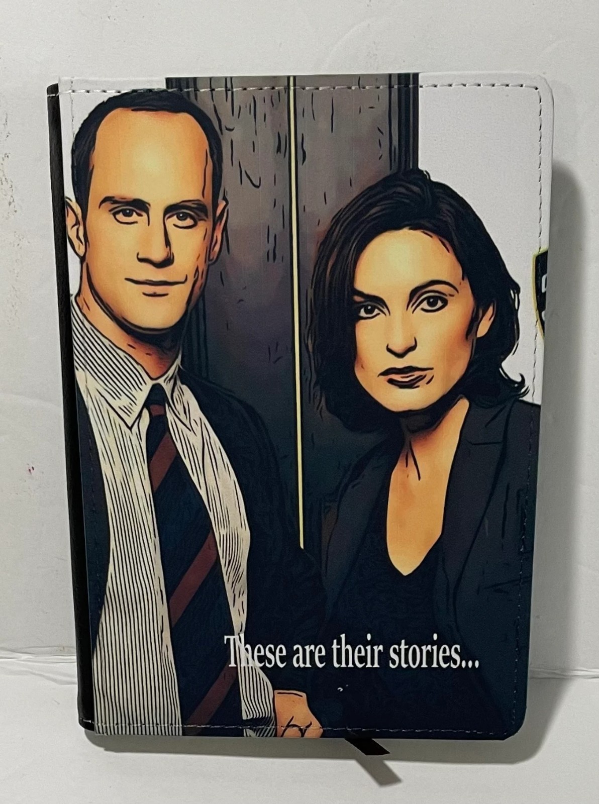Benson and Stabler – faux leather journal cover