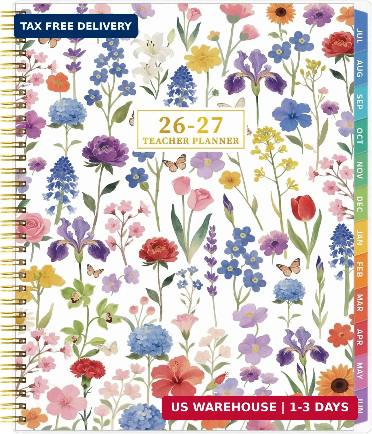 Teacher Planner 2026-2027, Teacher Planner for Academic Year, July 2026 – June 2