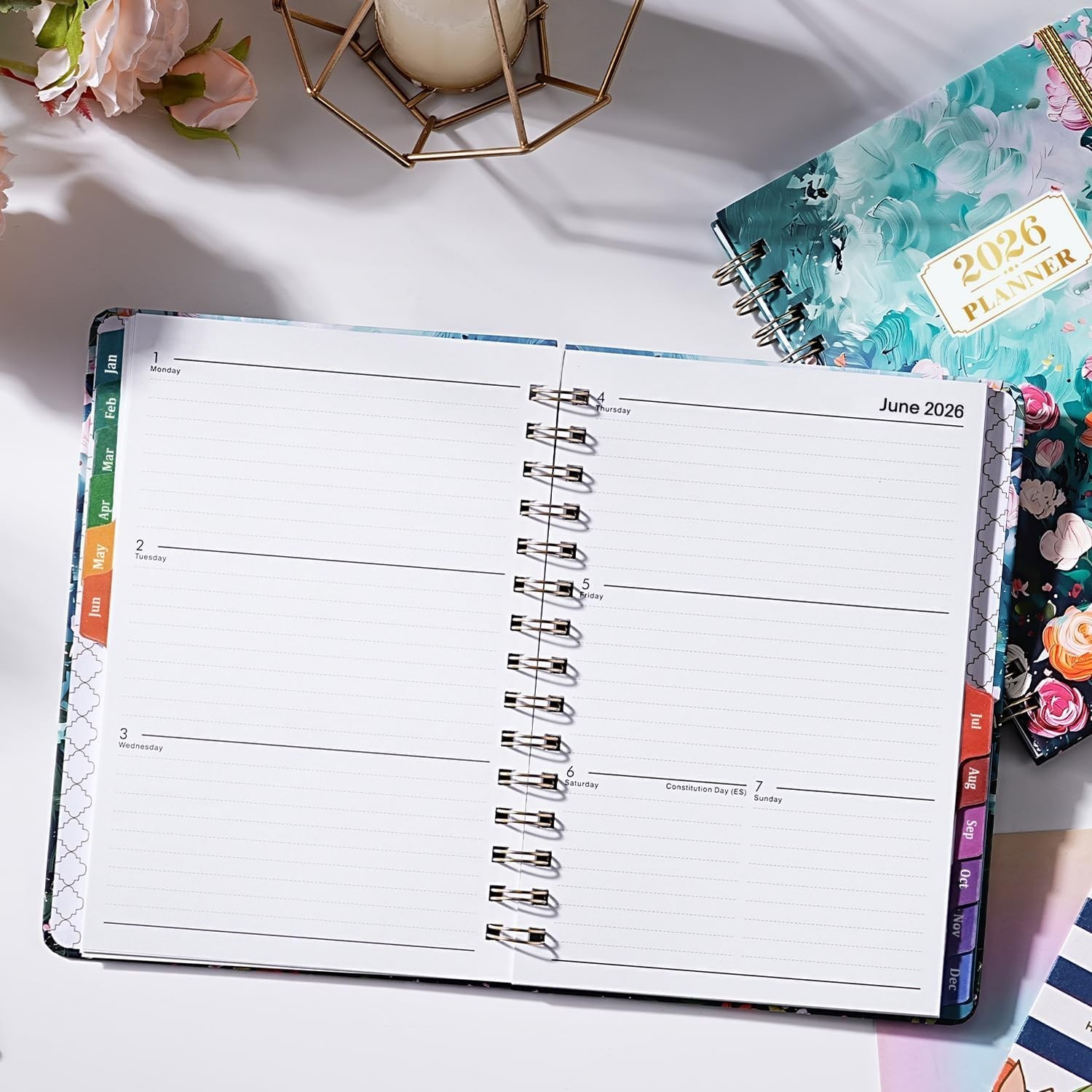 2026 Planner, Weekly and Monthly Calendar Planner, January 2026 – December 2026,