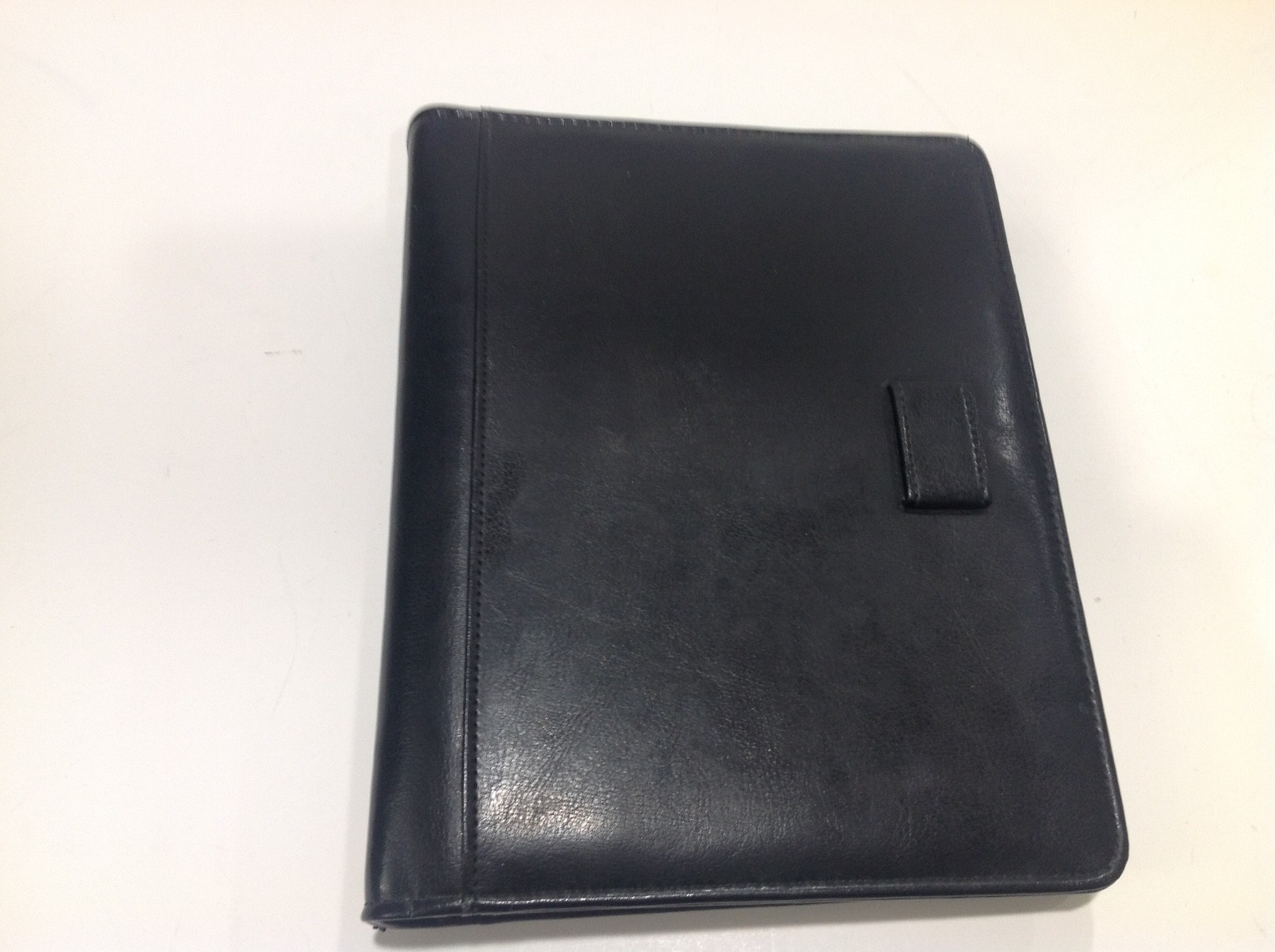 CLASSIC BLACK Simulated Leather Day Planner 7 ring binder by DAY-TIMER 1.125″