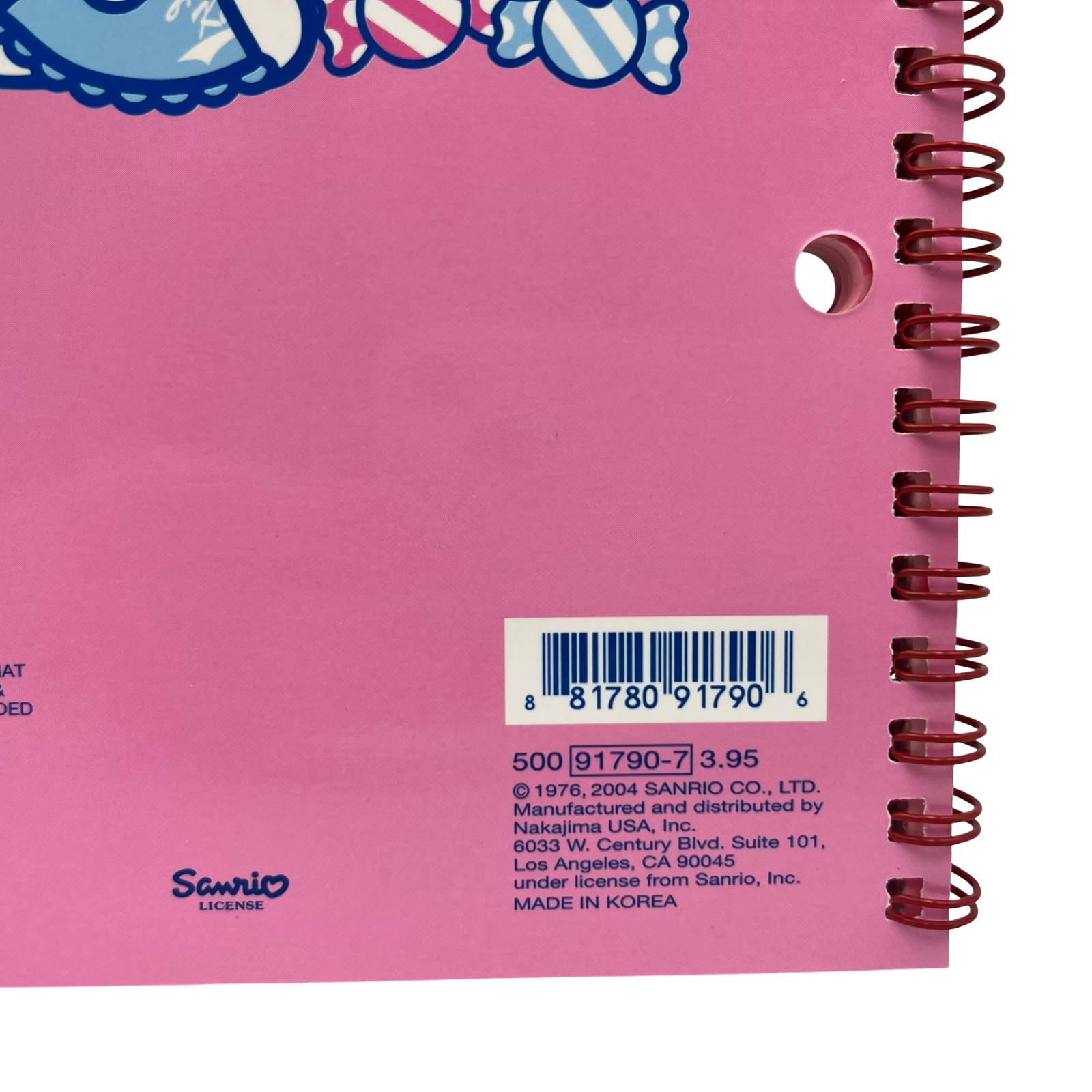 Hello Kitty Student Planner 60 Weeks+100 Stickers 2004 Sanrio New