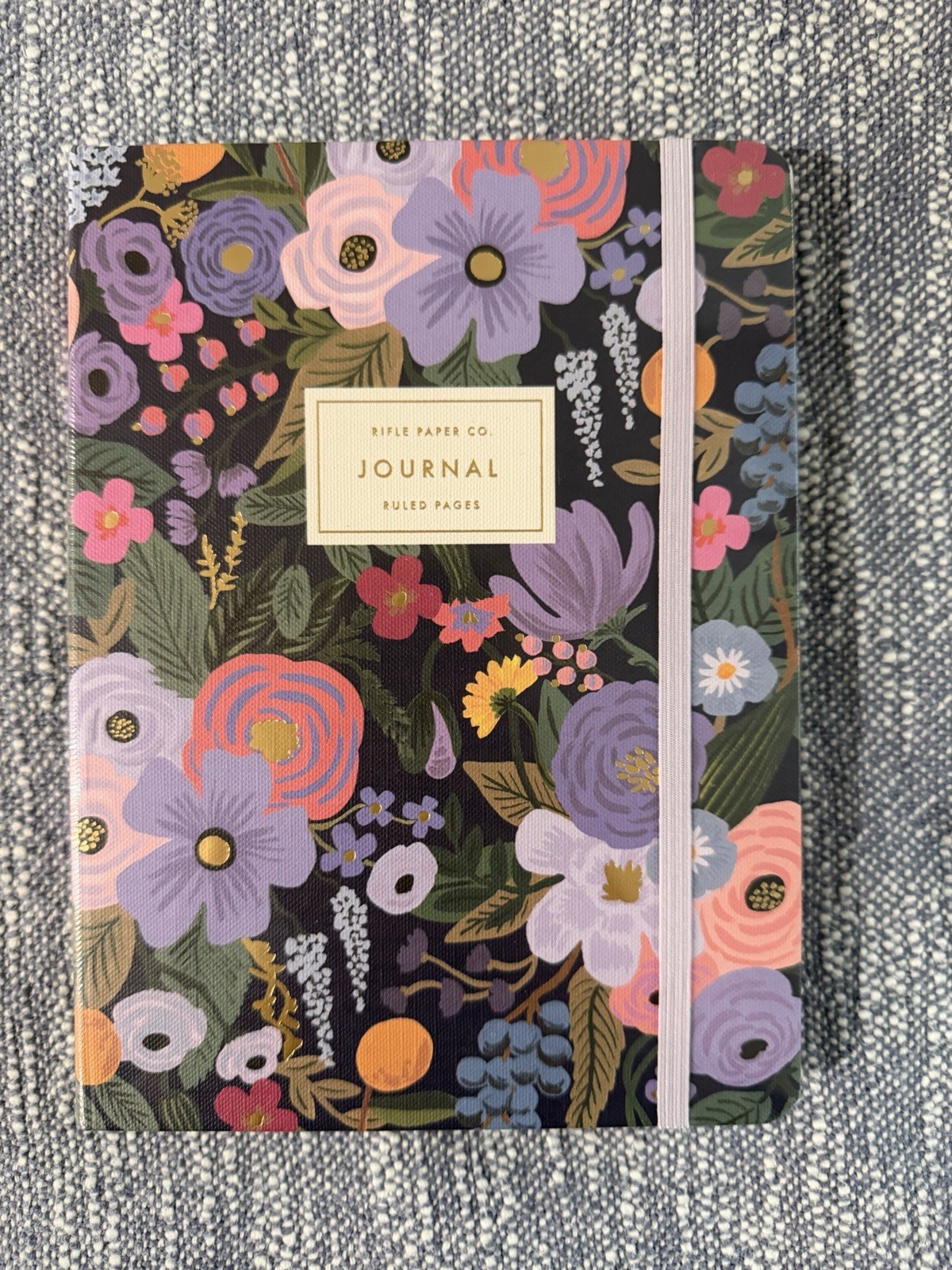 Rifle Paper Co Journal with Pen Garden Party Violet 144 Pages Brand New