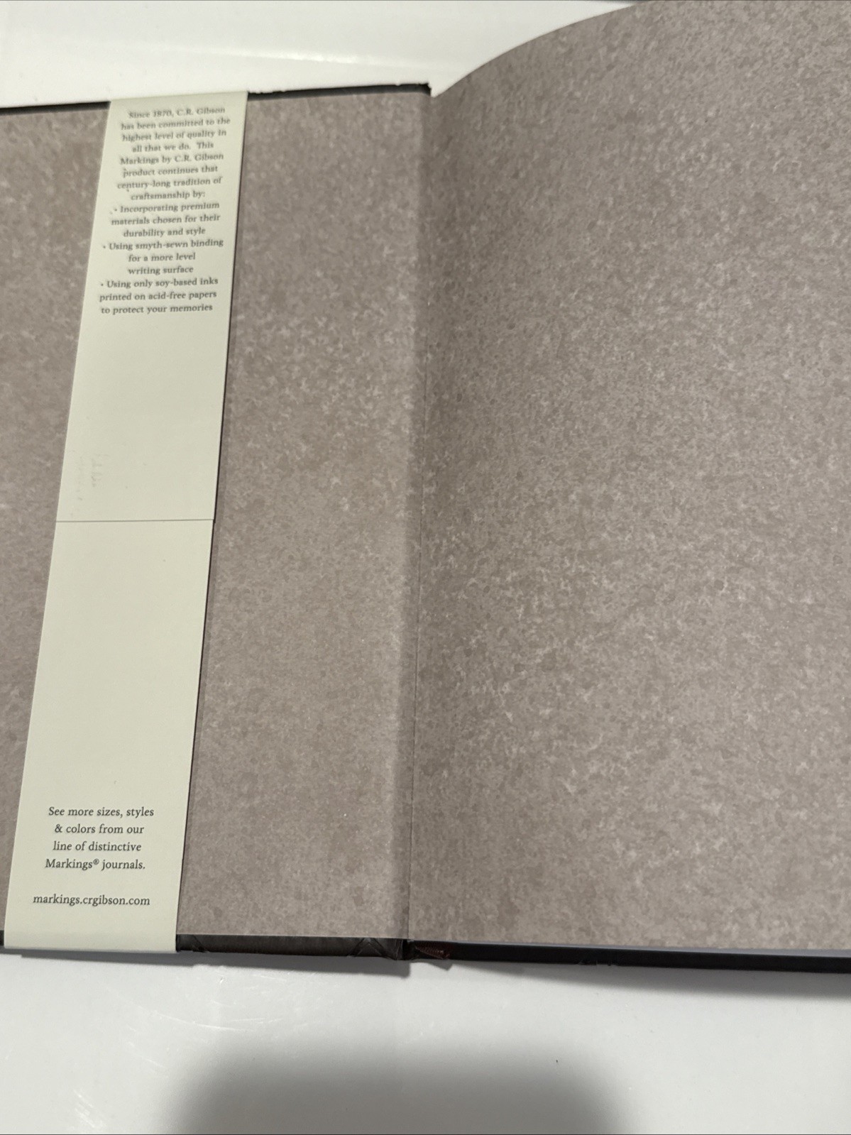 JOURNAL SOFT LEATHERETTE 256 PAGES BY MARKINGS SIZE “8.5” X “5.5”