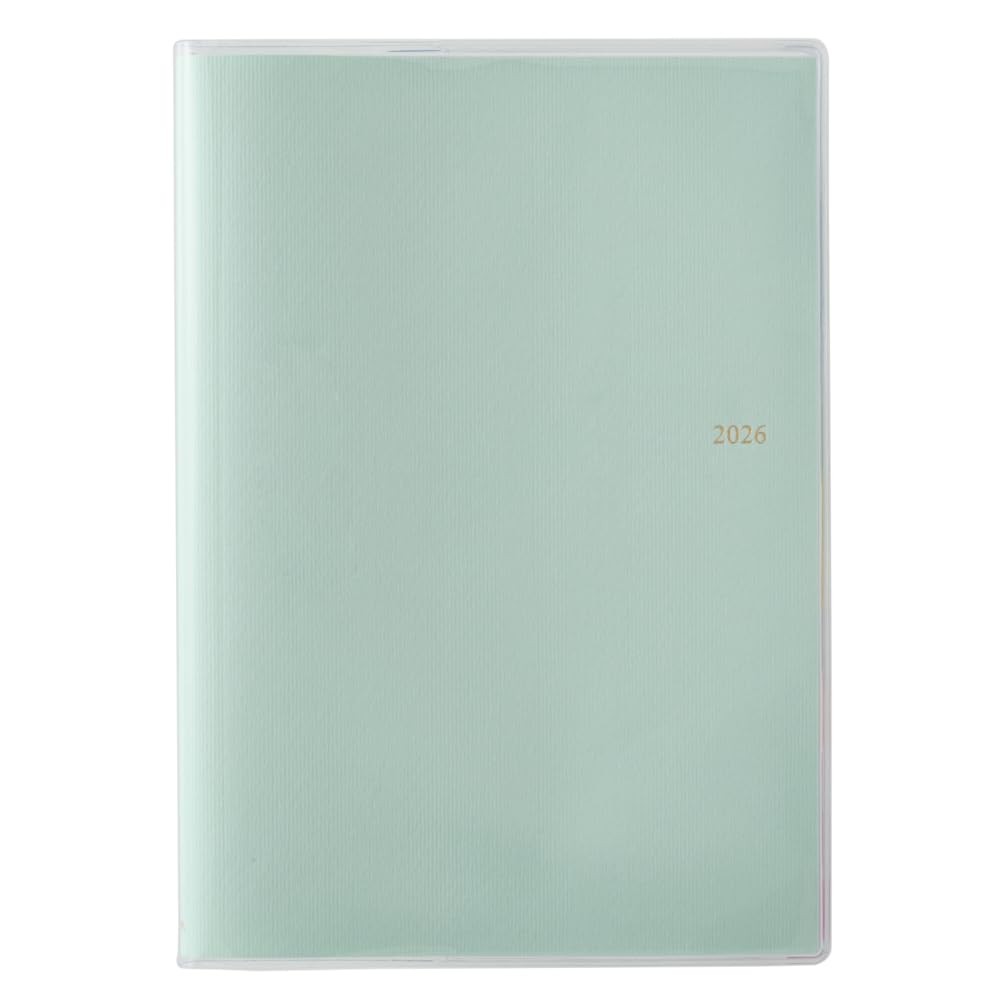 NOLTY Pagem 2026 Weekly Planner, A5-i Vertical, Mint