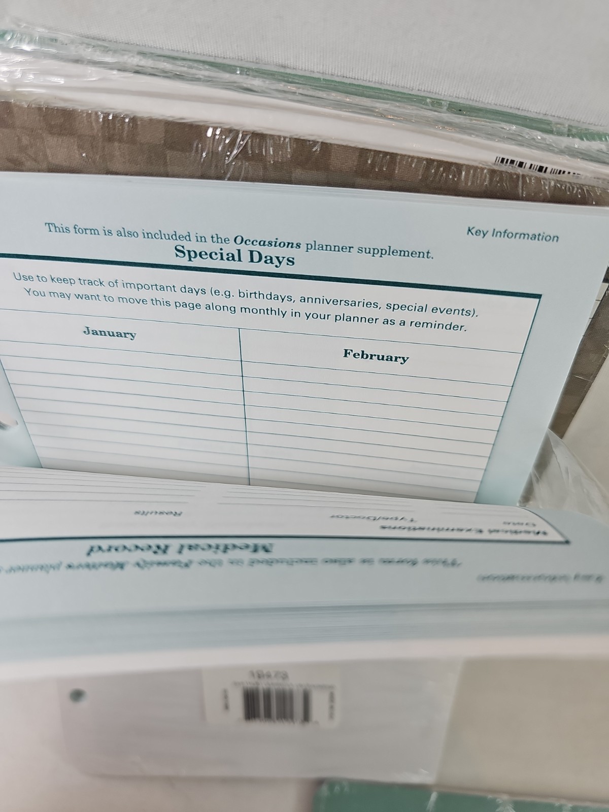Franklin Covey Classic 7-Hole Original Lined 200 Pages 5.5×8.5″ & Planning Pack
