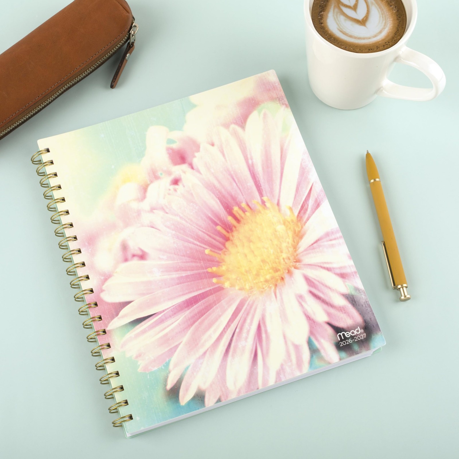 Mead Planner 2026-2027 Weekly & Monthly Letter (8.5 x 11 inches), Aster
