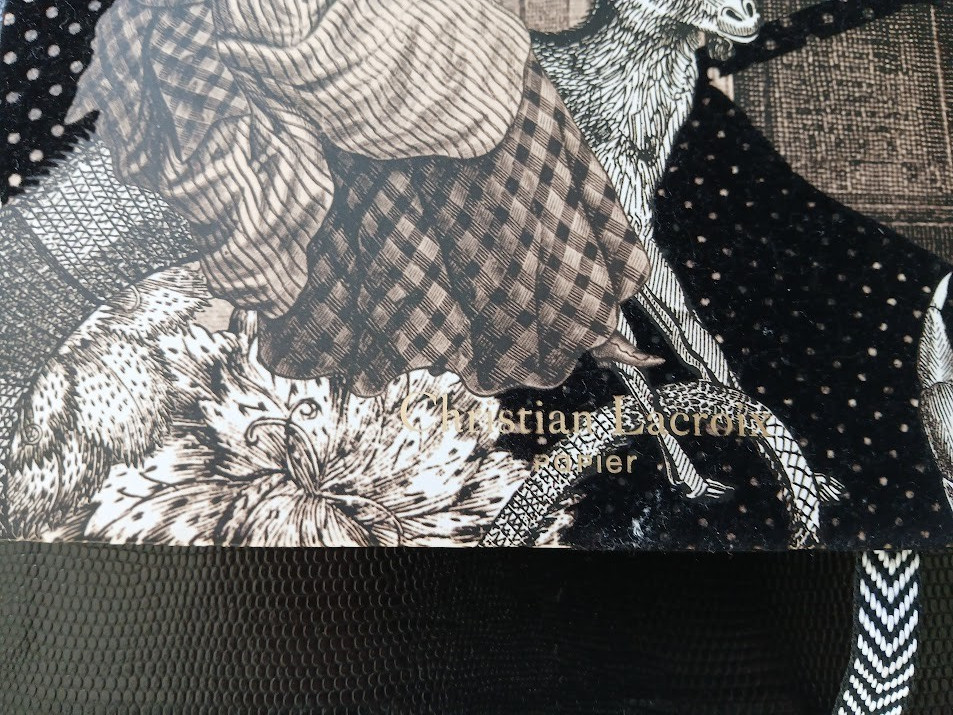 EXQUISITE Christian Lacroix Papier 2016 ASTROLOGIE Flocked Journal