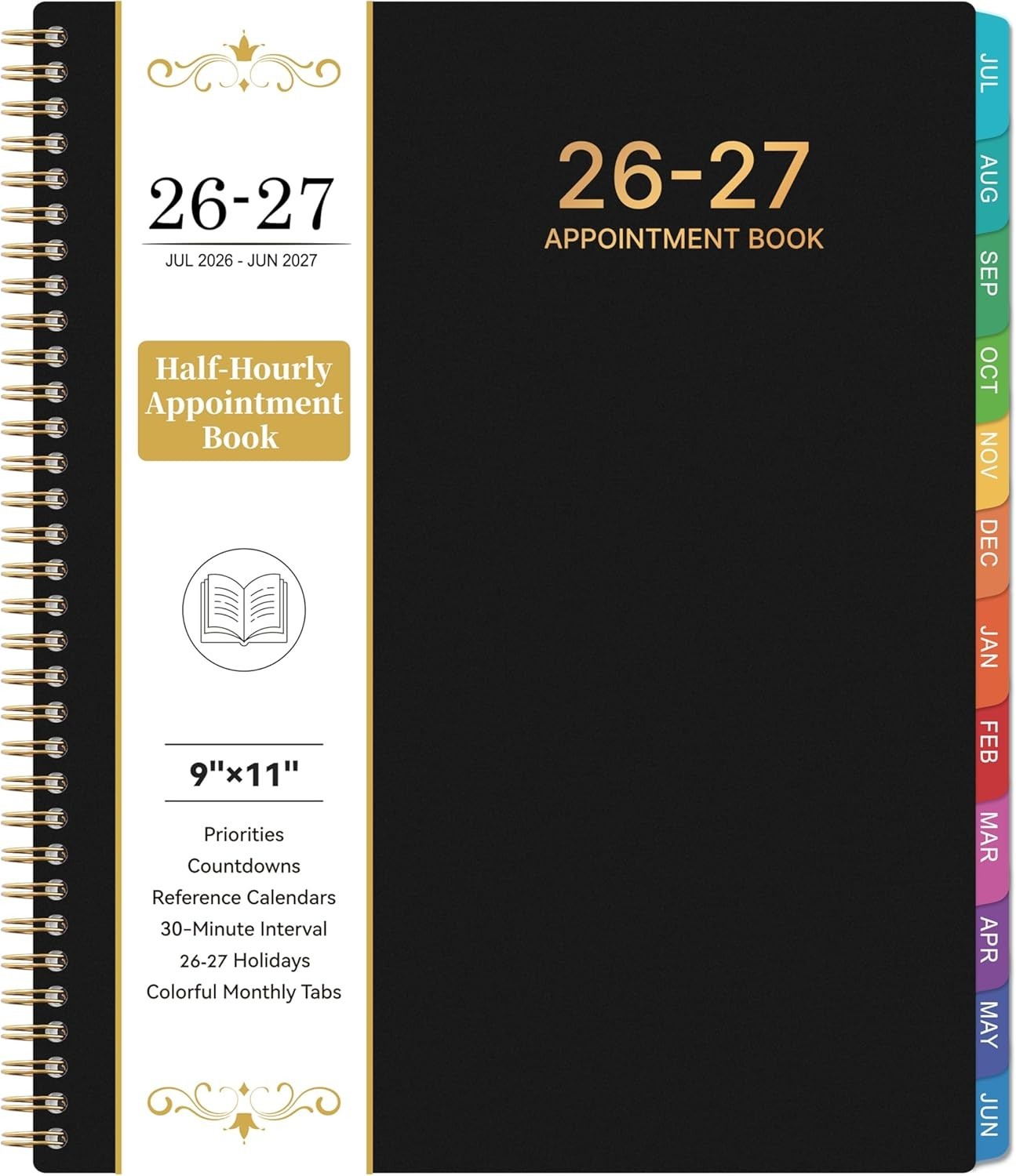 2026-2027 Appointment Book/Planner – 8.2″ x 11″, Daily Planner