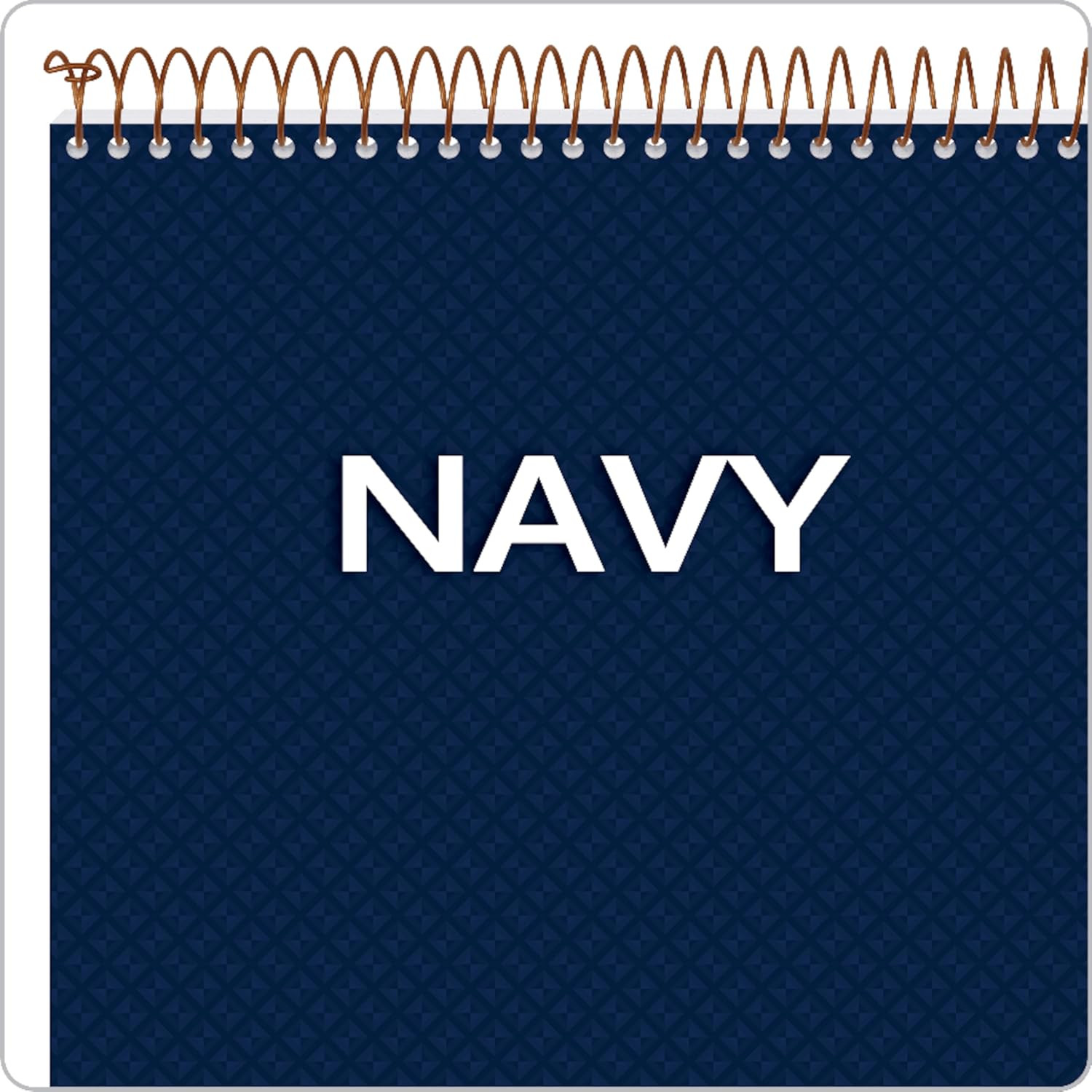 Gold Fibre Project Planner, Top-Wire Bound, 8-1/2″ x 11-3/4″, Project Rule, Navy