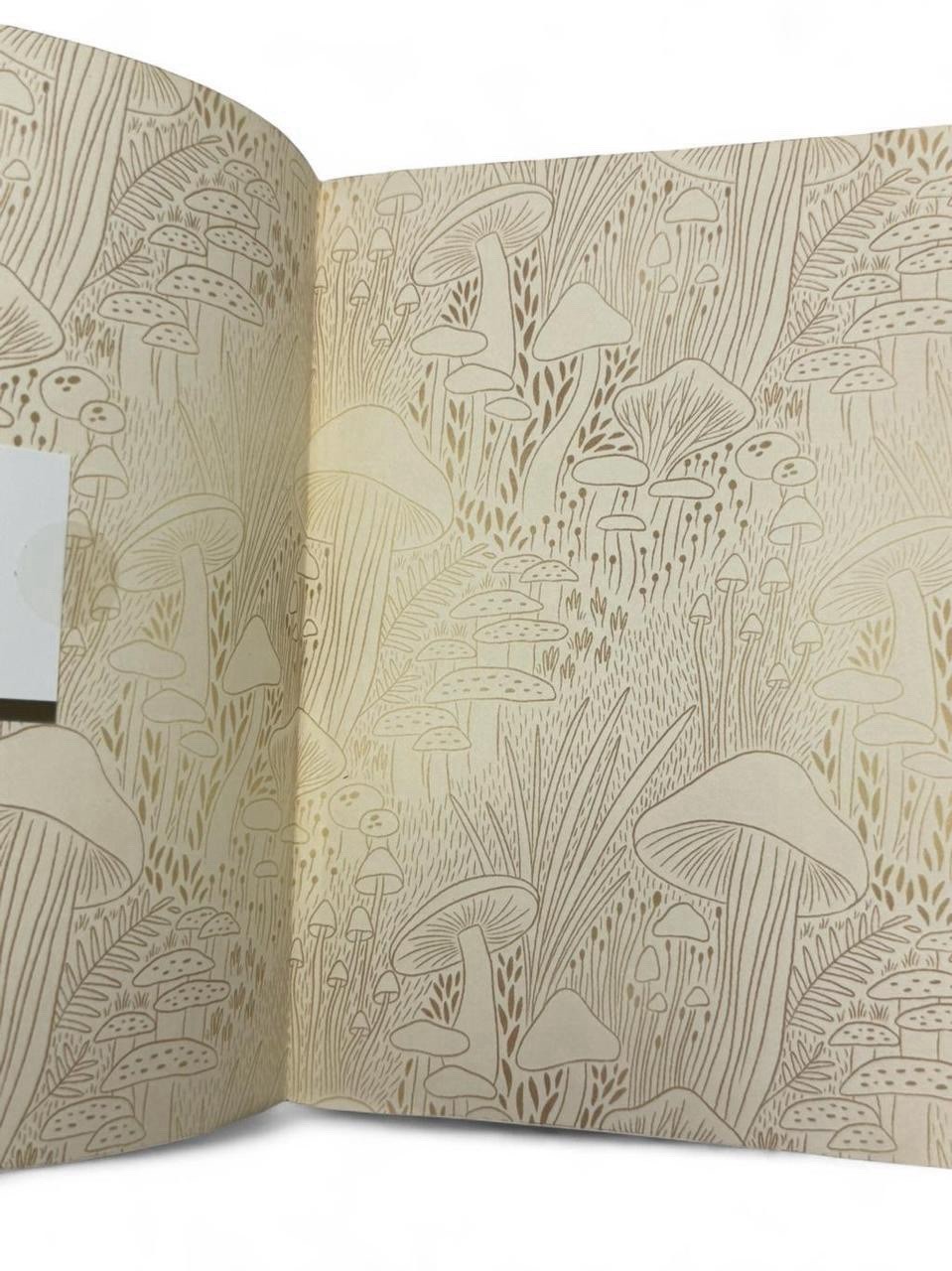 PAPYRUS Grey-Cream Ruled Gilded Notebook 240 Ivory Lined Pages Elastic Band