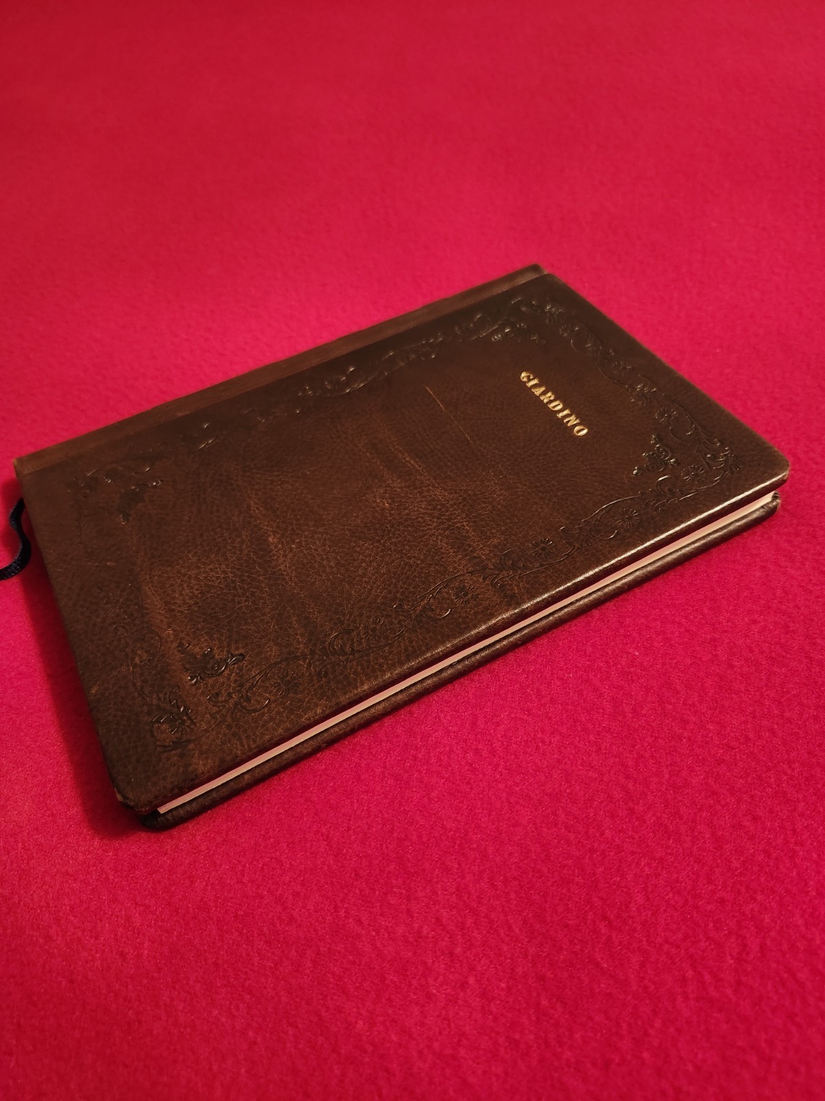 IL MIO GIARDINO – MY GARDEN JOURNAL NOTEBOOK – ITALIAN & ENGLISH MADE IN ITALY.