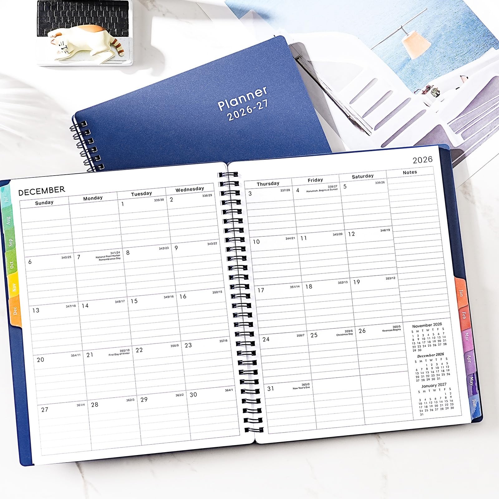 Planner 2026-2027 – Weekly and Monthly Planner 2026-2027 (Jul 2026 – Jun 2027…