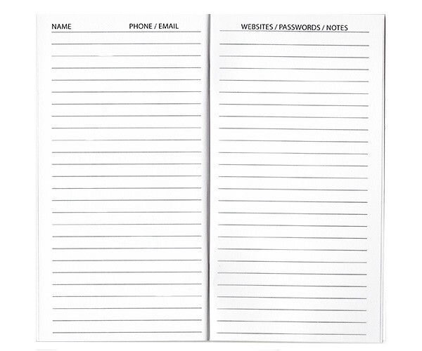 Funny Sayings 2 Year 2026 – 2027 Pocket Calendar Planner with Notepad