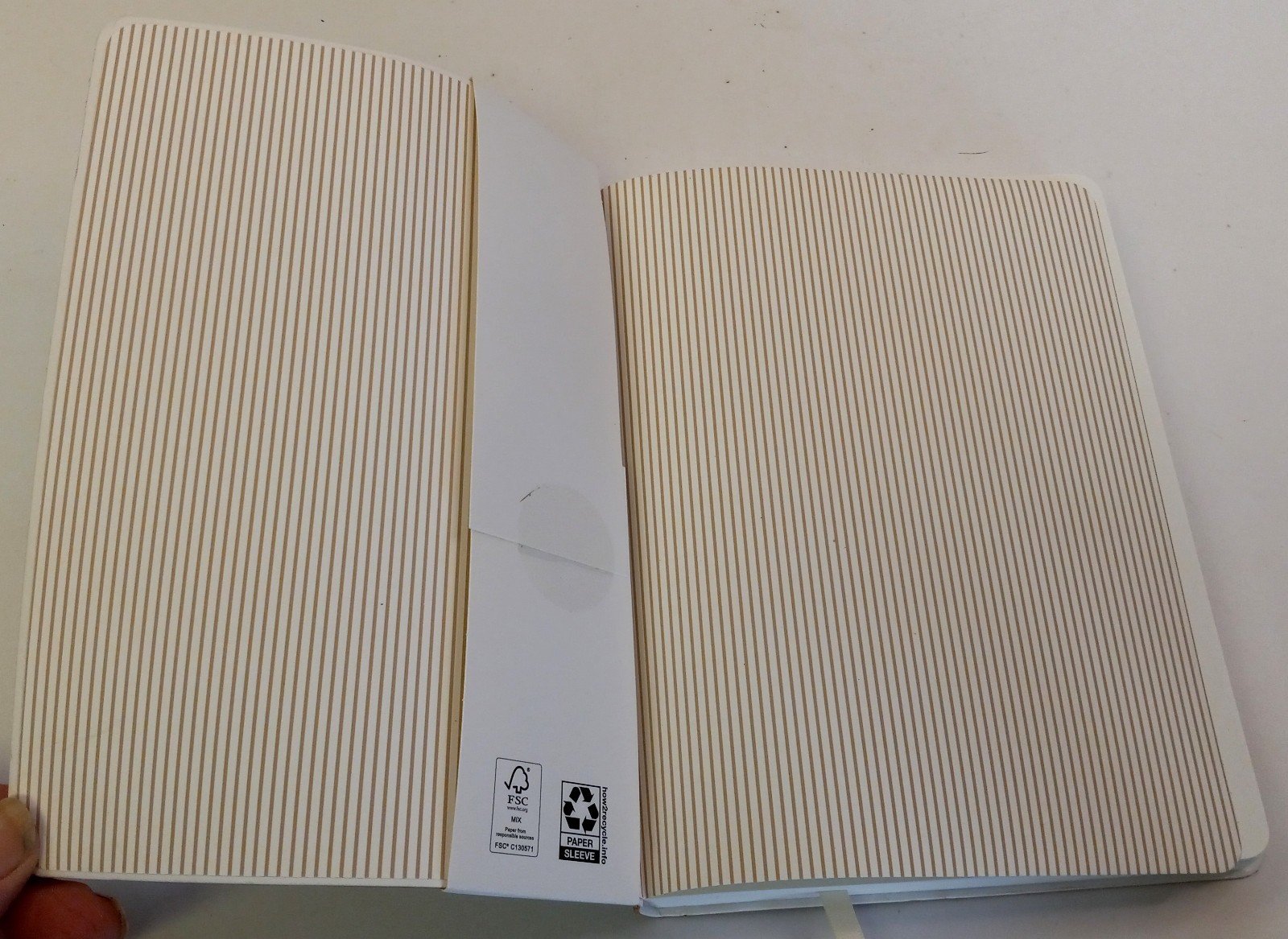 Stone Paper Ruled Journal 6 x 8 inch 160 Pages Pen+Gear Blank