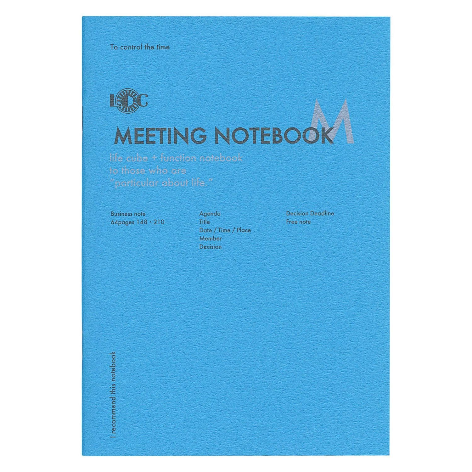 A5 Function Notebook MEETING NOTEBOOK LDNT-A5 Luddite