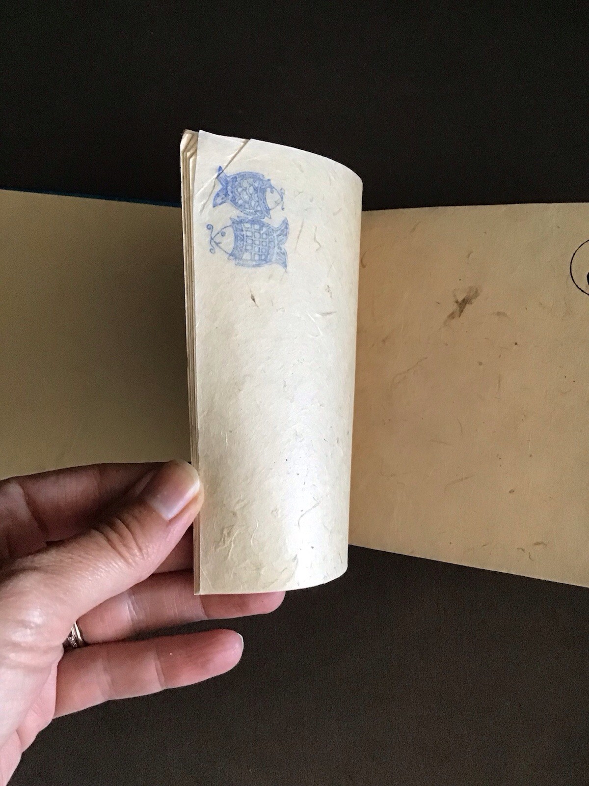 Nepalese Nepal Hand Made Paper Book Journal NEW