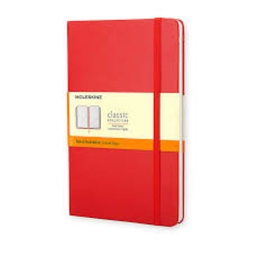 MOLESKINE HC Red Classic Collection pocket notebook, sealed, 192 lined pages NEW