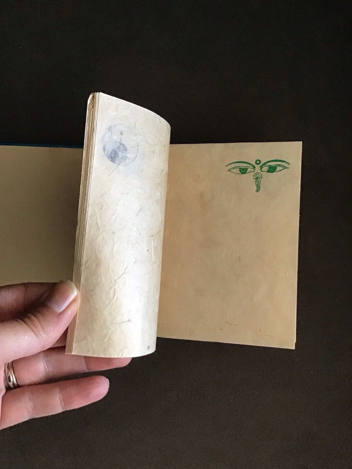 Nepalese Nepal Hand Made Paper Book Journal NEW