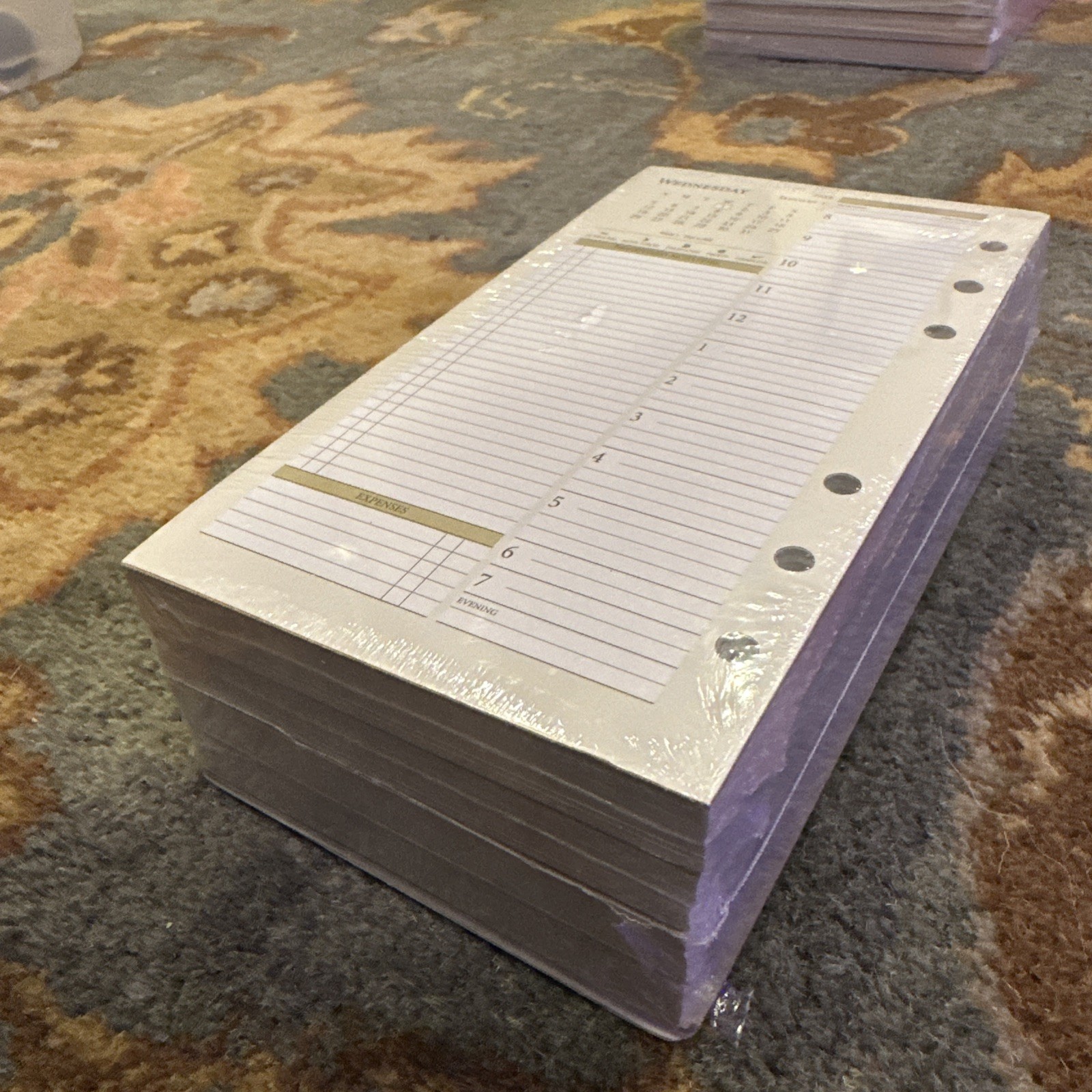 2025 Daily Planner My Day Refill AT-A-GLANCE Size 3 White Tabs 471-225