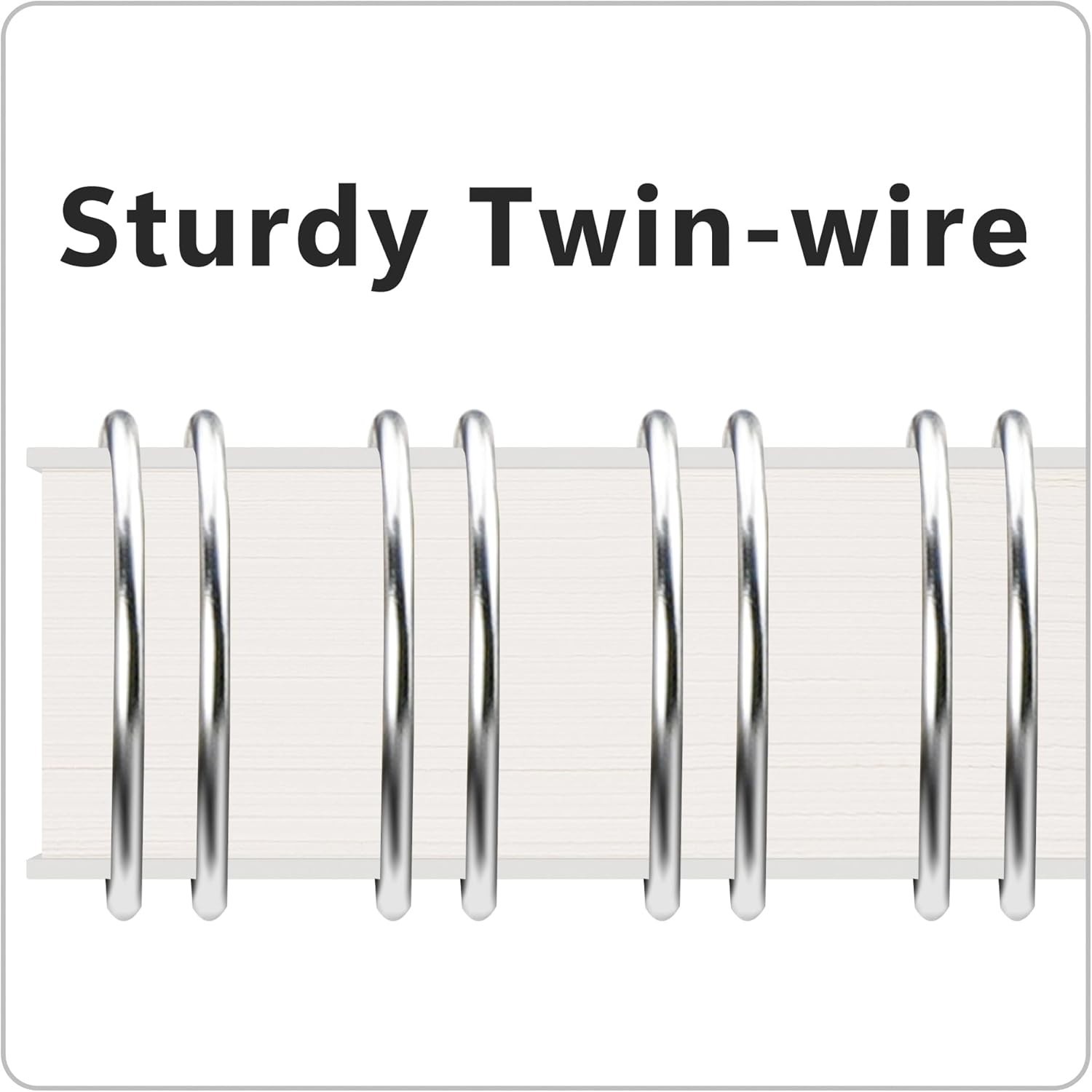 2-Pack B5 Blank Journal Notebook, 160 Pages, Waterproof Plastic Cover, Spiral