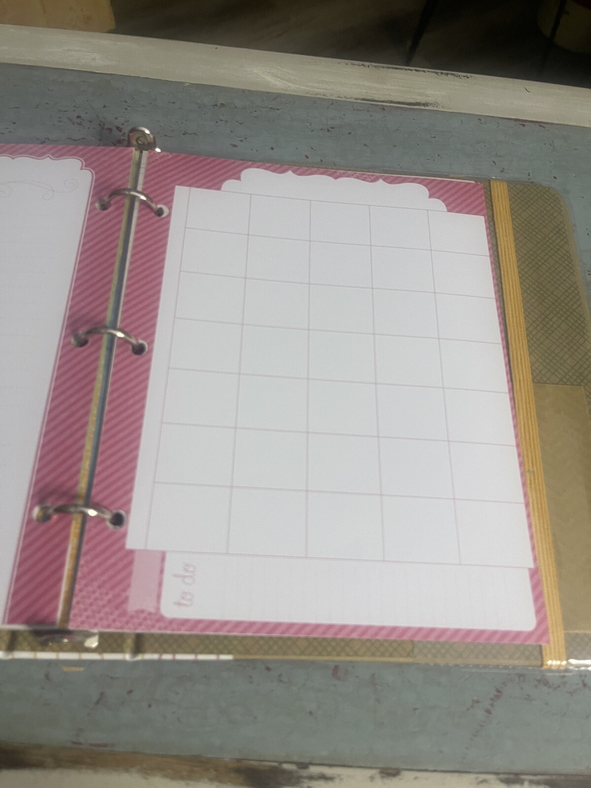 NEW 6.5″ x 8.5″ Budget Planner book 70 Pages NOT DATED 3 Ring