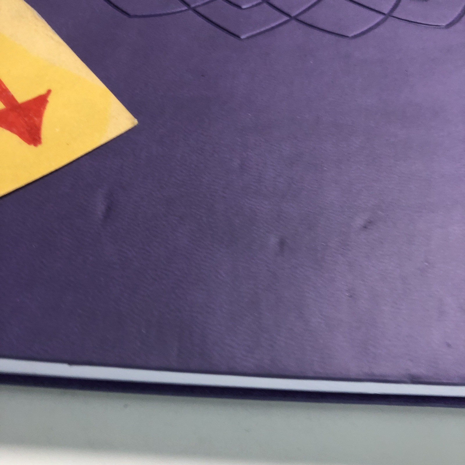 Passion Planner RARE Purple Large Weekly Undated 2017-2018 Monday Start Stickers