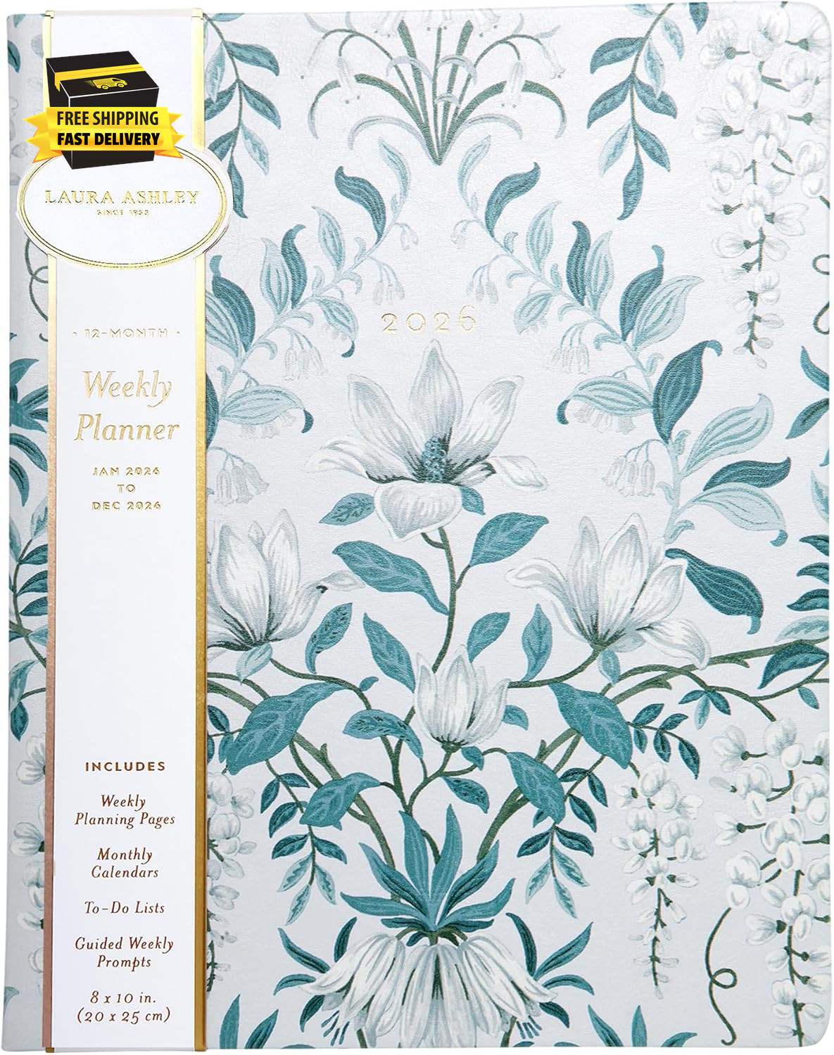 2026 Planner – Weekly and Monthly Planner – 8X10 and 6X8 Planning Notebook and C