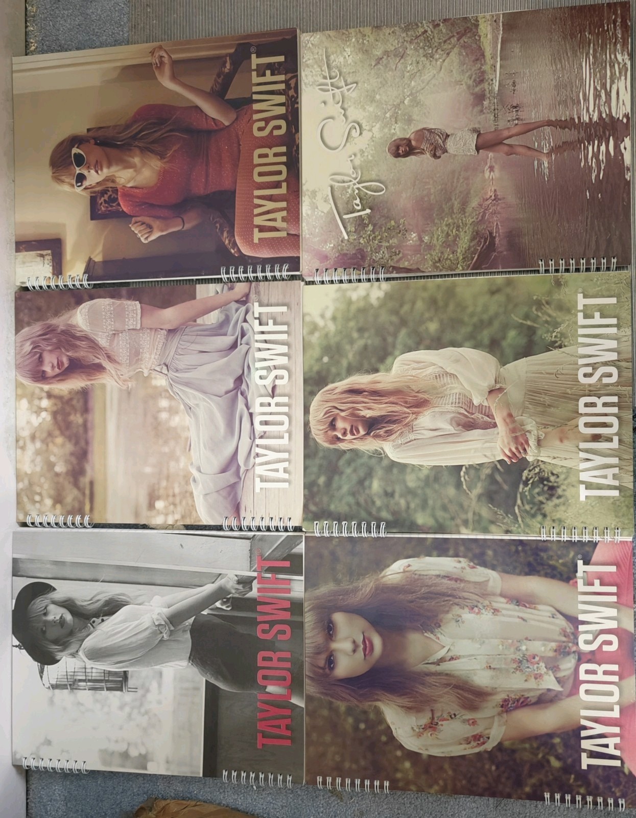 Taylor Swift RED Official Spiral Notebook, 2012 Edition (1 notebook ONLY)
