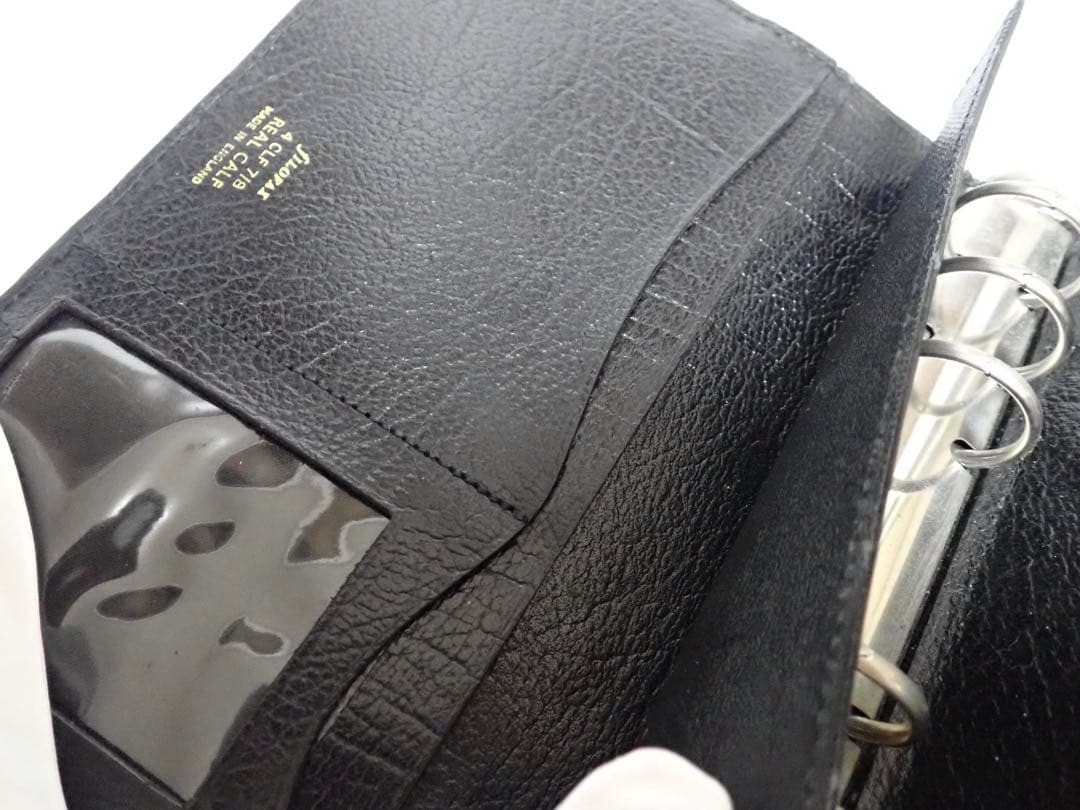 Filofax Winchester 29/32 inch made in the UK genuine leather diary black