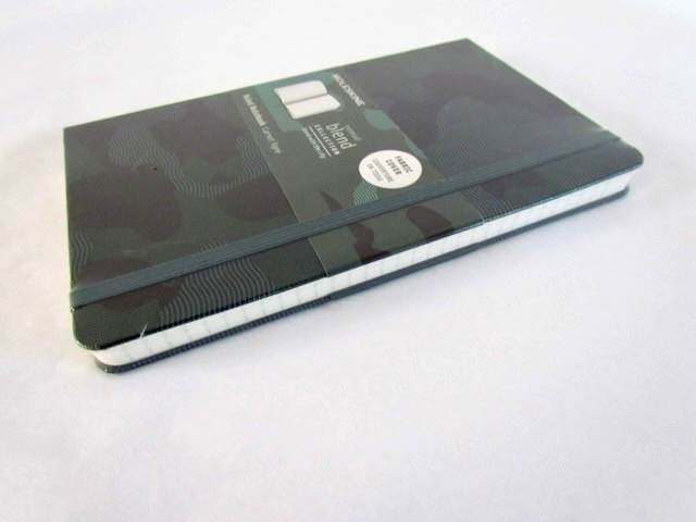 Retired Moleskine Fabric Camouflage Nomad Notebook Fabric Cover Line Ruled