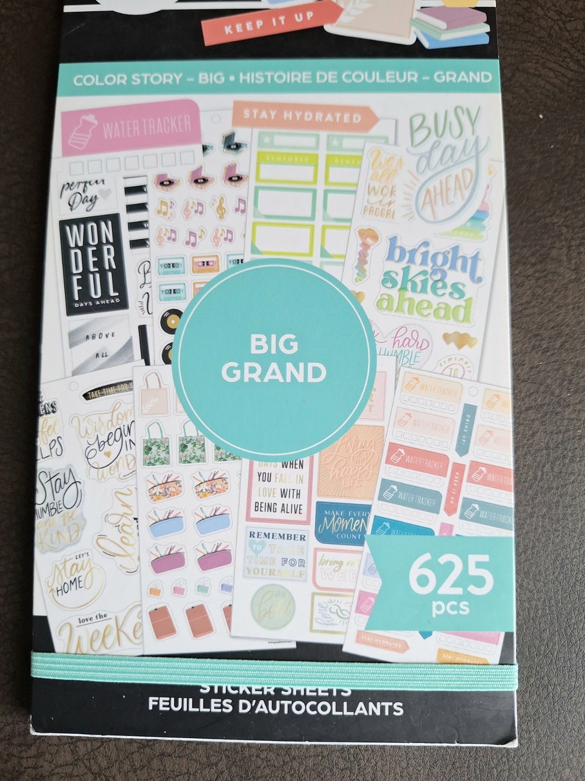 Happy Planner Value Pack Planner Stickers Color Story 625 Pcs