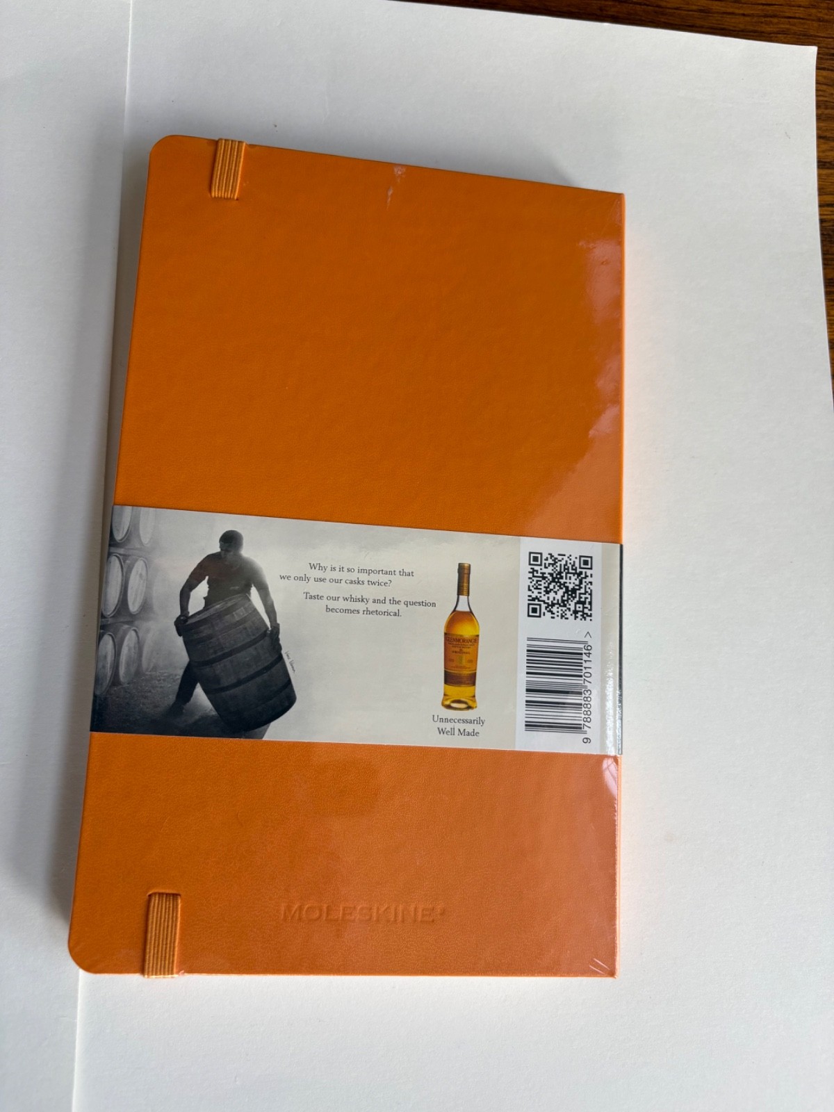2 Glenmorangie Orange Moleskine Lined Notebooks NOS Factory Sealed You Get Both