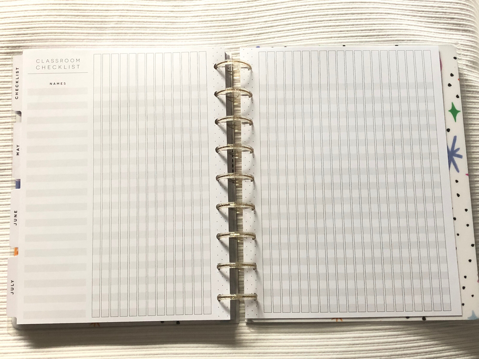 The Happy Planner TEACHER Academic Layout 12 mo 2022 – 2023 Calendar Student NEW