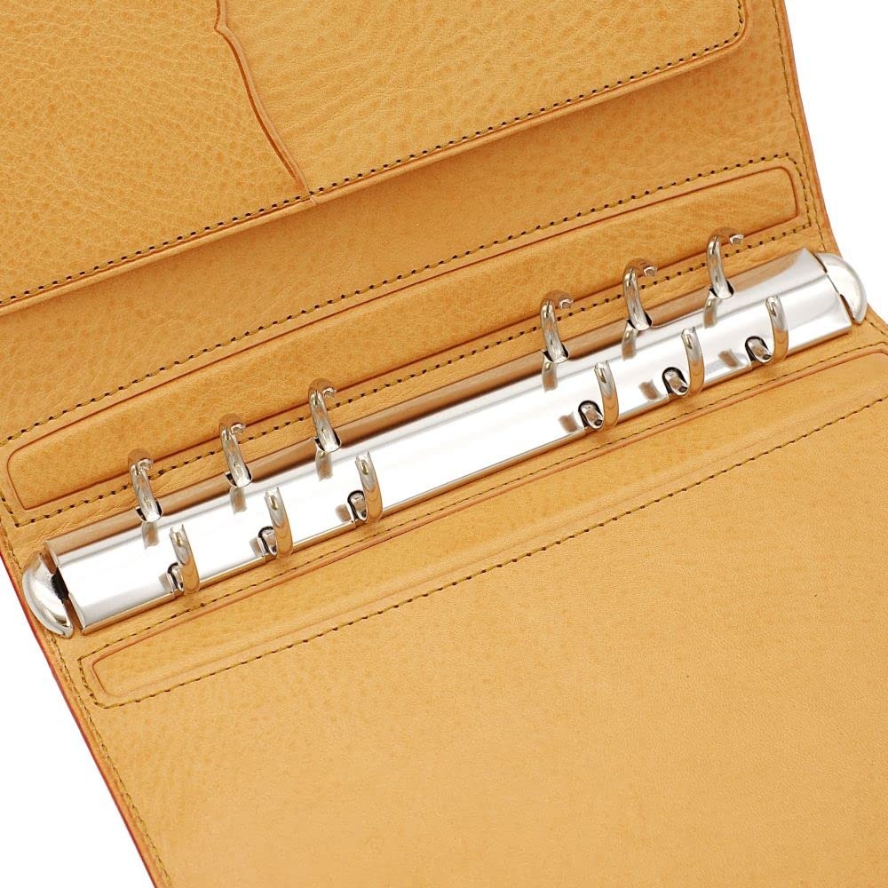 Brelio System Planner, Bible Size, Minerva Box Ring, 20mm Diameter, Belt Flap, N