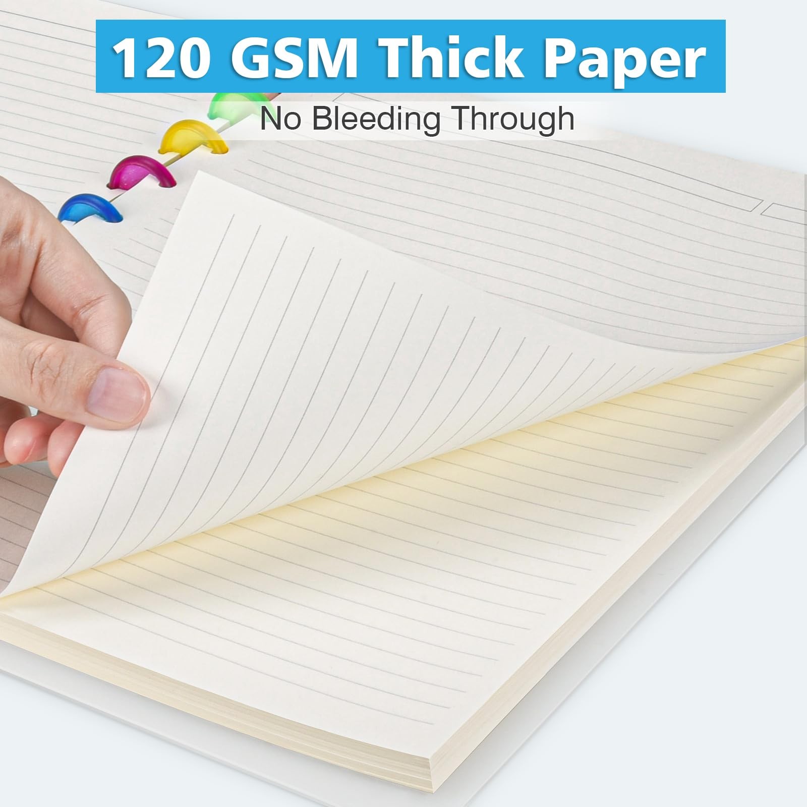 Letter Size 11 Discs 120gsm Discbound 8.5 ” x 11 “, 100 Sheets