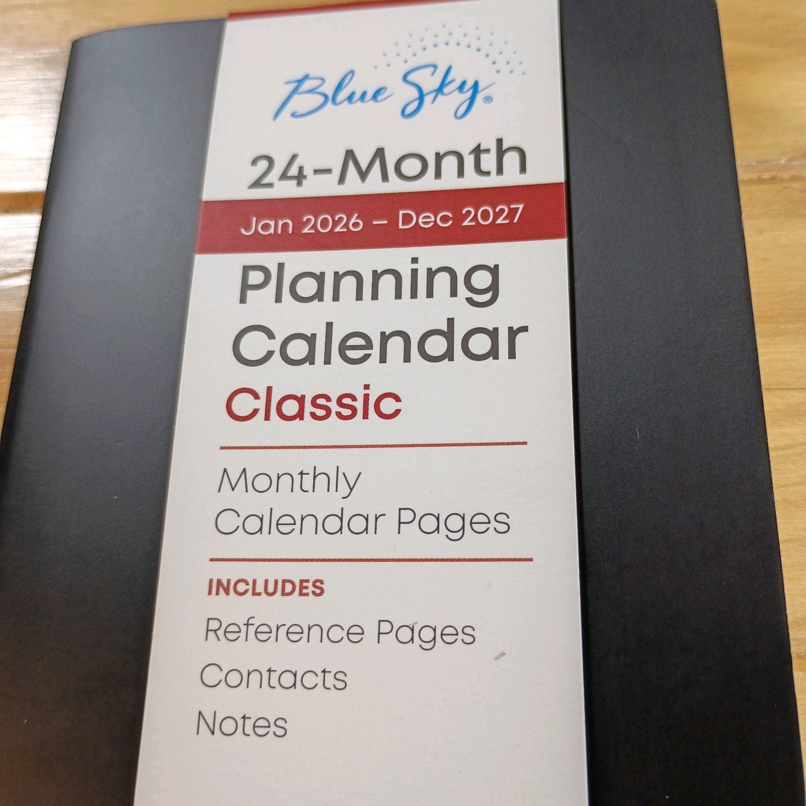 Blue Sky 24 Month Jan 2026- Dec 2027 Planning Calendar Classic Pocket Size New