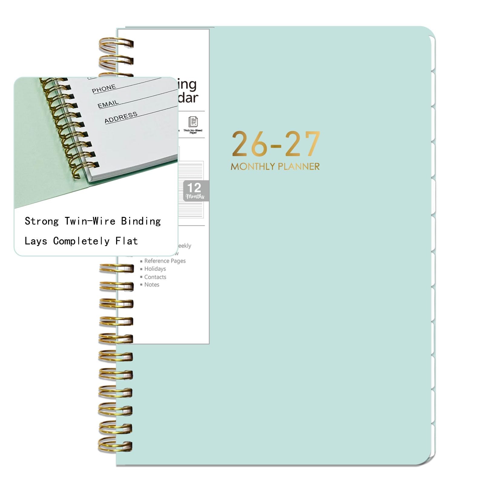 Planner 2026-2027, Monthly and Weekly Academic Planner July 2026 – June 2027,…
