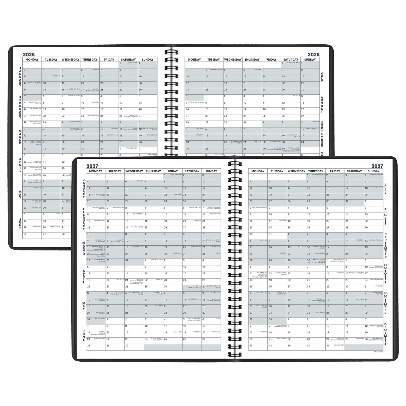 2026 At-A-Glance 70-120-05 Monthly Planner, 7 x 8-3/4″