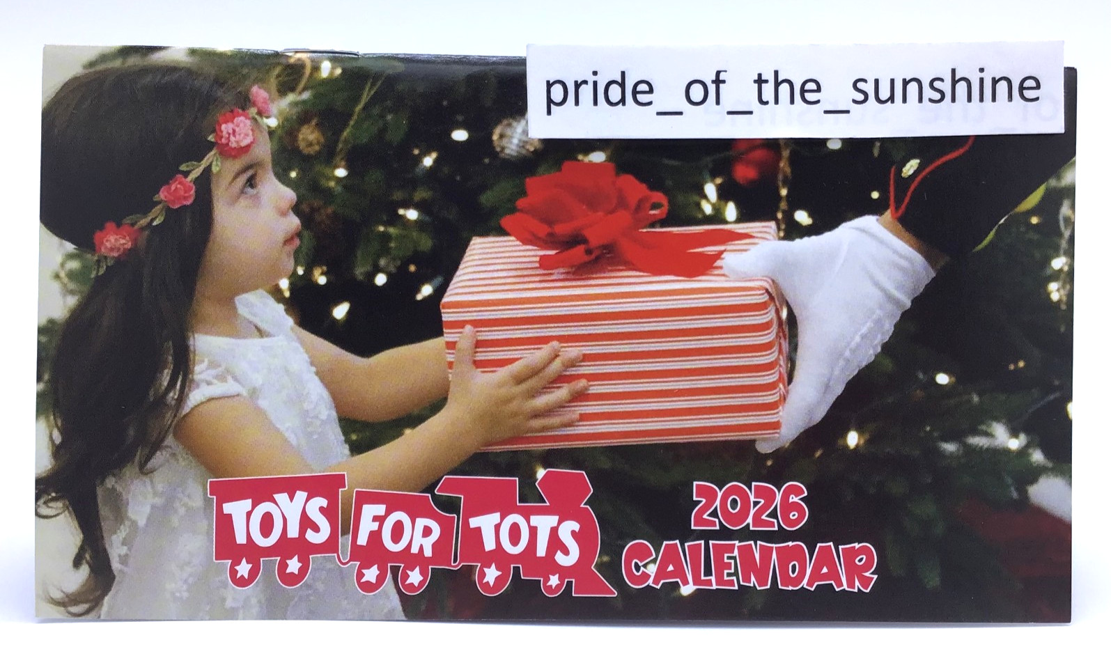 2026 Pocket Calendar Marine Toys For Tots Foundation 12 Month Planner 6.5″x 3.5″